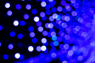 illuminated bokeh background