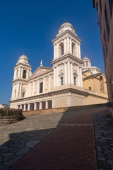 Fototapeta na wymiar St. Maurice Cathedral, Duomo of Imperia, Italy
