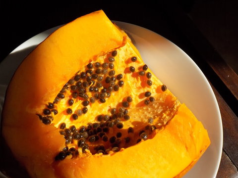 Papaya partida