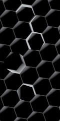 Abstract hexagons background. Modern screen vector design for mobile app