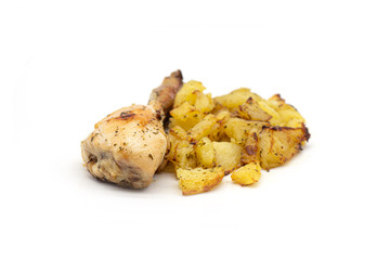 Pollo e patate al forno