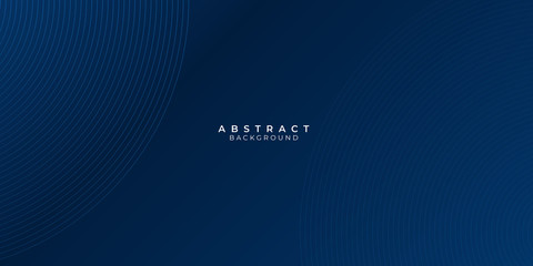 Blue background with abstract wave spiral modern element for banner, presentation design and flyer