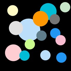 A digital art of flower and group of flowers