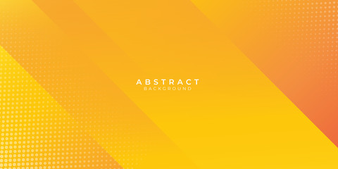 Abstract orange gradient geometric shape background with dynamic box rectangle modern corporate concept