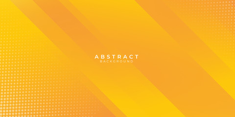 Abstract orange gradient geometric shape background with dynamic box rectangle modern corporate concept