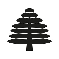 Silhouette of a tree