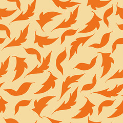 trendy 2020 fabric vintage colors seamless pattern, daisy background