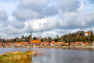 Obraz premium Lauenburg an der Elbe, Deutschland 