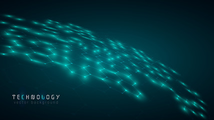 green blue global abstract hexagon net technology background,futuristic hexagon tech background,cyberspace technology background,3d innovative background