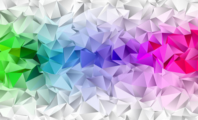 Obraz premium Abstract Low-Poly background. triangulated texture. Design 3d. Polygonal geometrical pattern. Triangular modern style