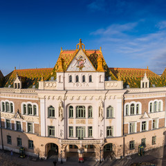 Fototapeta na wymiar post palace in Pecs, Hungary