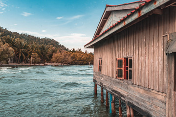 house on the beach