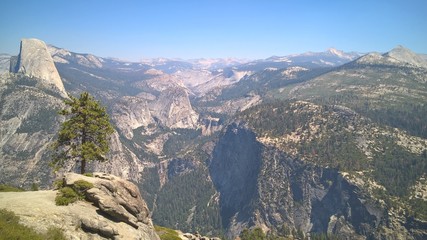 Vistas espectaculares en el Yosemite Park