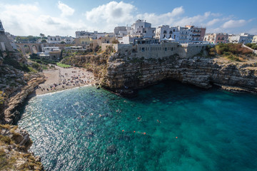 Obraz premium Lama Monachile, Polignano a Mare, Apulia, Italy
