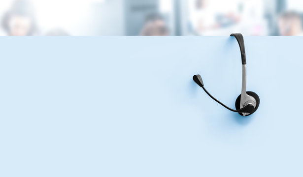 Communication support, call center and customer service help desk.