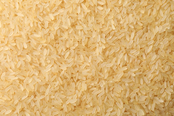 Rice texture background, close up and macro
