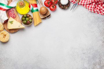 Italian cuisine food ingredients