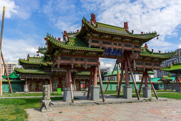 Winter Palace of Bogd Khan in Mongolia