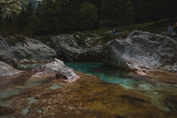 Naklejka na ściany i meble Beautiful landscape in Slovenia