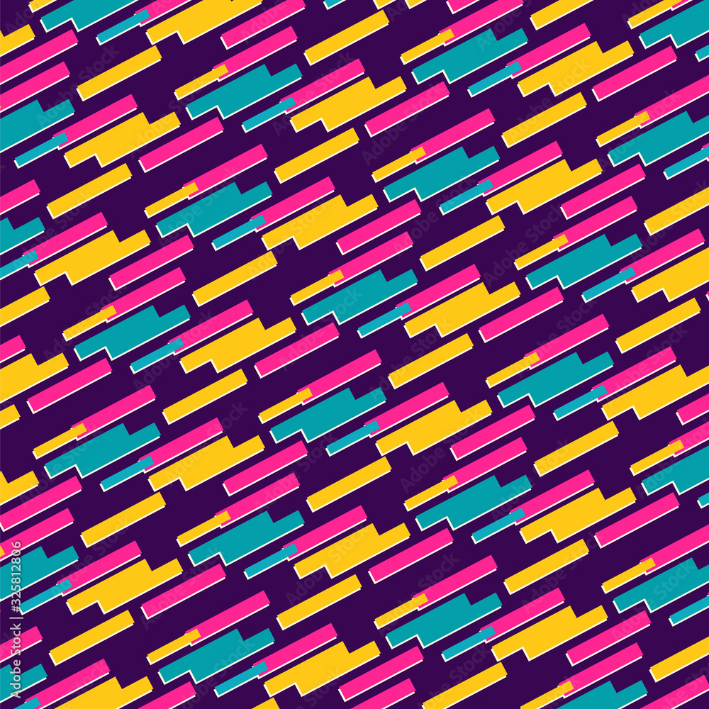 Poster vector color modern design, dynamic rectangle background. abstract technology geometric texture spac