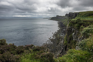 Coastline on the Isle of Skye.