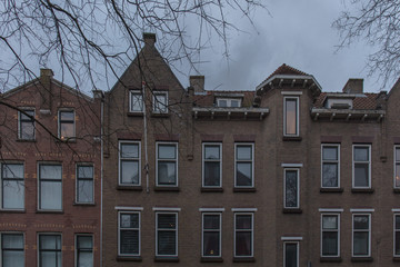 Fototapeta na wymiar Rotterdam historical buildings and cityscape