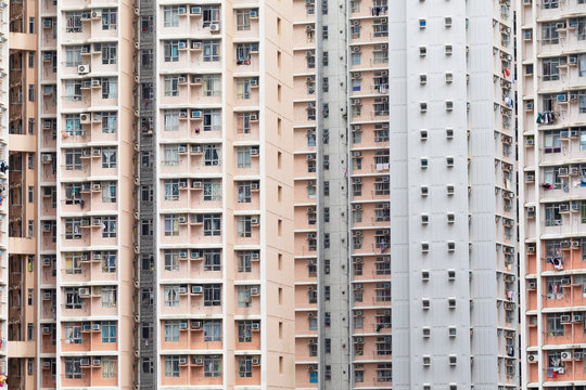 Apartment blocks, Hong Kong