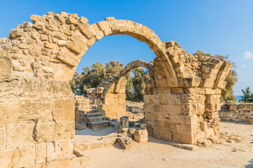 Saranda Colones at Paphos Archaelogical Park, Paphos, Cyprus