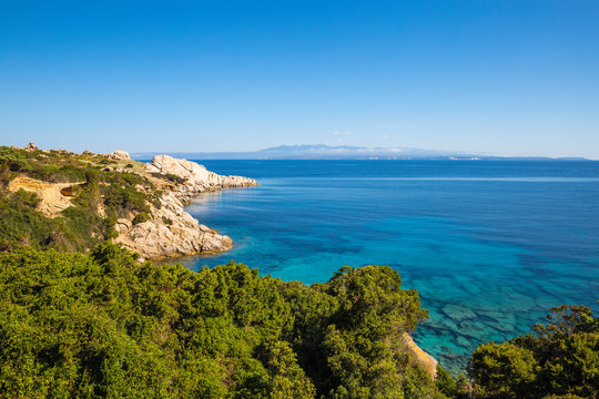 Italy, Sardinia, Santa Teresa Gallura, Capo Testa, Cala Spinosa