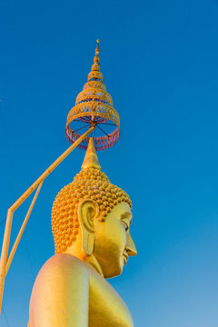 Statue at The Tiger Cave Temple, Krabi Province, Thailand