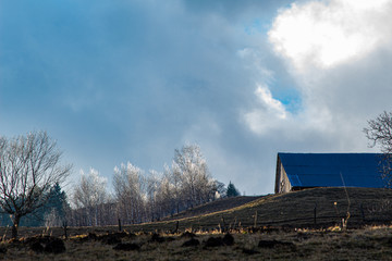 Landscape in Transylvania, Romania