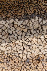 stack of firewood texture