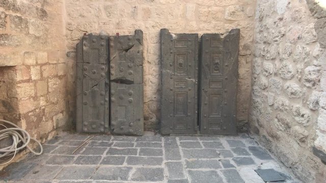 Umm Qais, Jordan - exposition with artifacts from the past part 6 4K