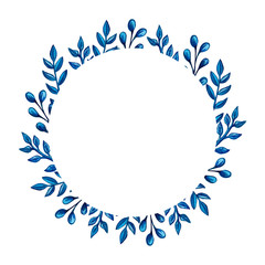 Set of watercolor drawing herbs, branches and flowers illustration. Floral botanical picture