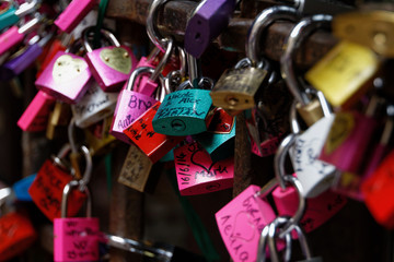Romantic Padlocks