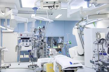 The operating room is ready for use.