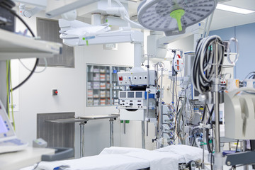 The operating room is ready for use.