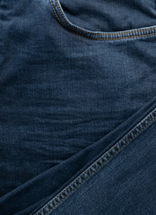 Denim Fabric Pattern, Rough Cotton Cloth Wallpaper