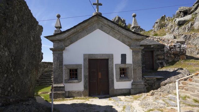 Sao Macario Sanctuary in Arouca Serra da Freita, Portugal