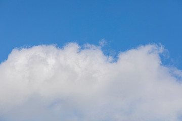 clouds in a blue sky