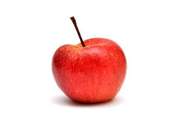 Beautiful fresh apple on a white background