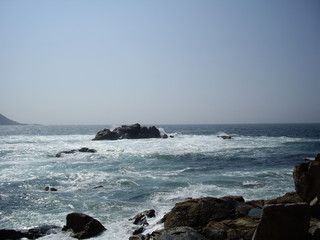 Vista desde la costa