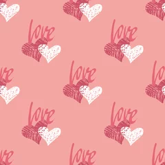 Deurstickers Love pattern 61 © mistletoe