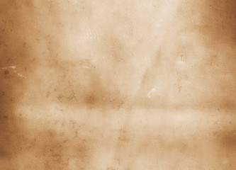 Painted raw rough leather.