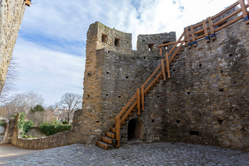 The Barbican bastion in Pecs, Hungary.