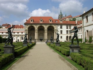 Prague, Czech Repub., Wallenstein Palace & Garden