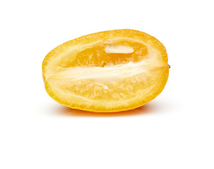 Kumquat Isolated on White Background
