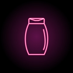 Spa cosmetic gel icon. Simple thin line, outline vector of bathroom icons for ui and ux, website or mobile application