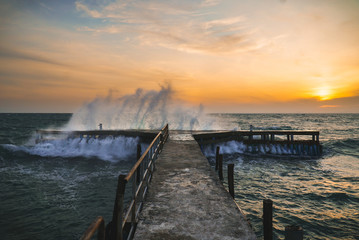 Obraz premium Sunrise at the Sea