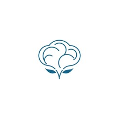 Cotton logo illustration